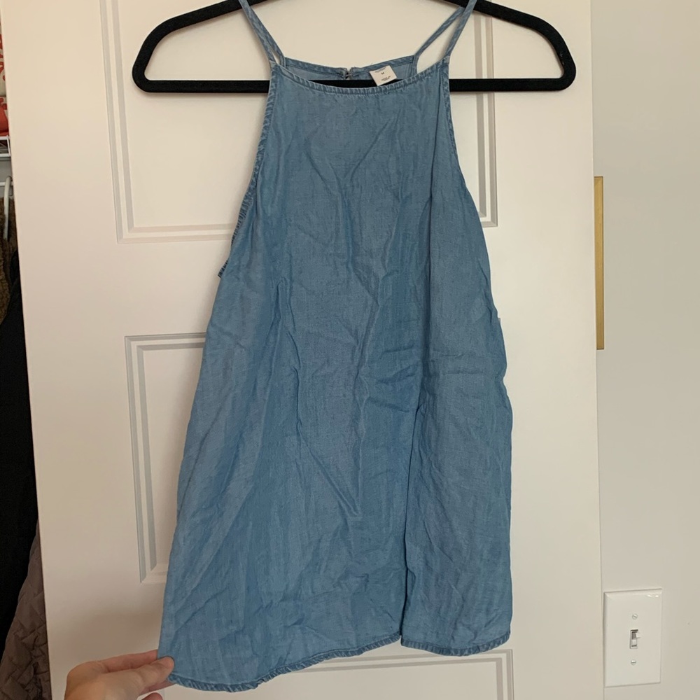 Old Navy denim tank